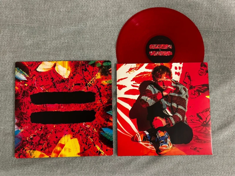 Ed Sheeran Equals = Red Vinyl