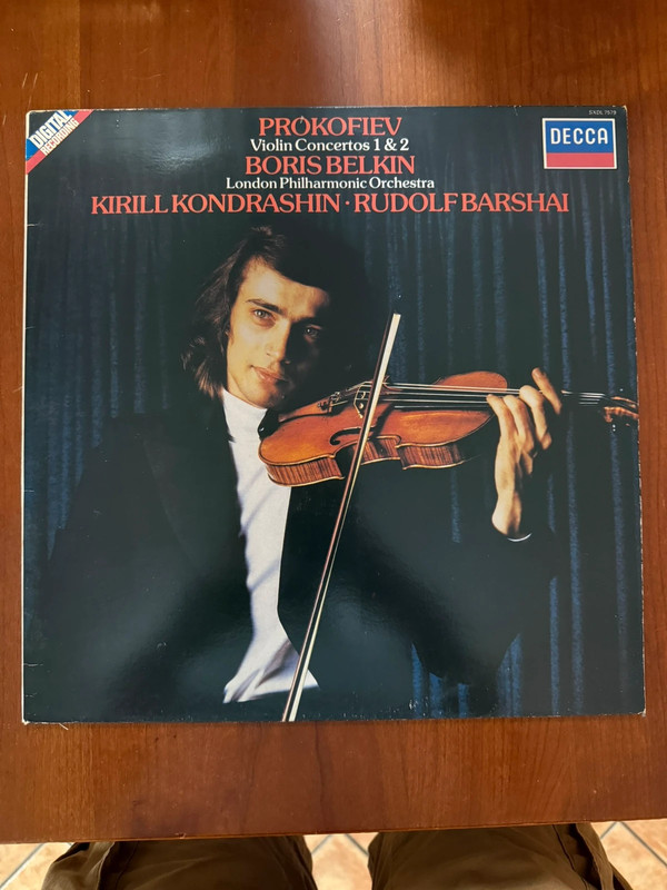 Prokofiev – Violin Concertos 1 & 2 – Vinile 1983 – Edizione UK