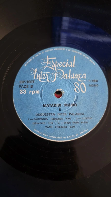 Disco Vinil sem Capa