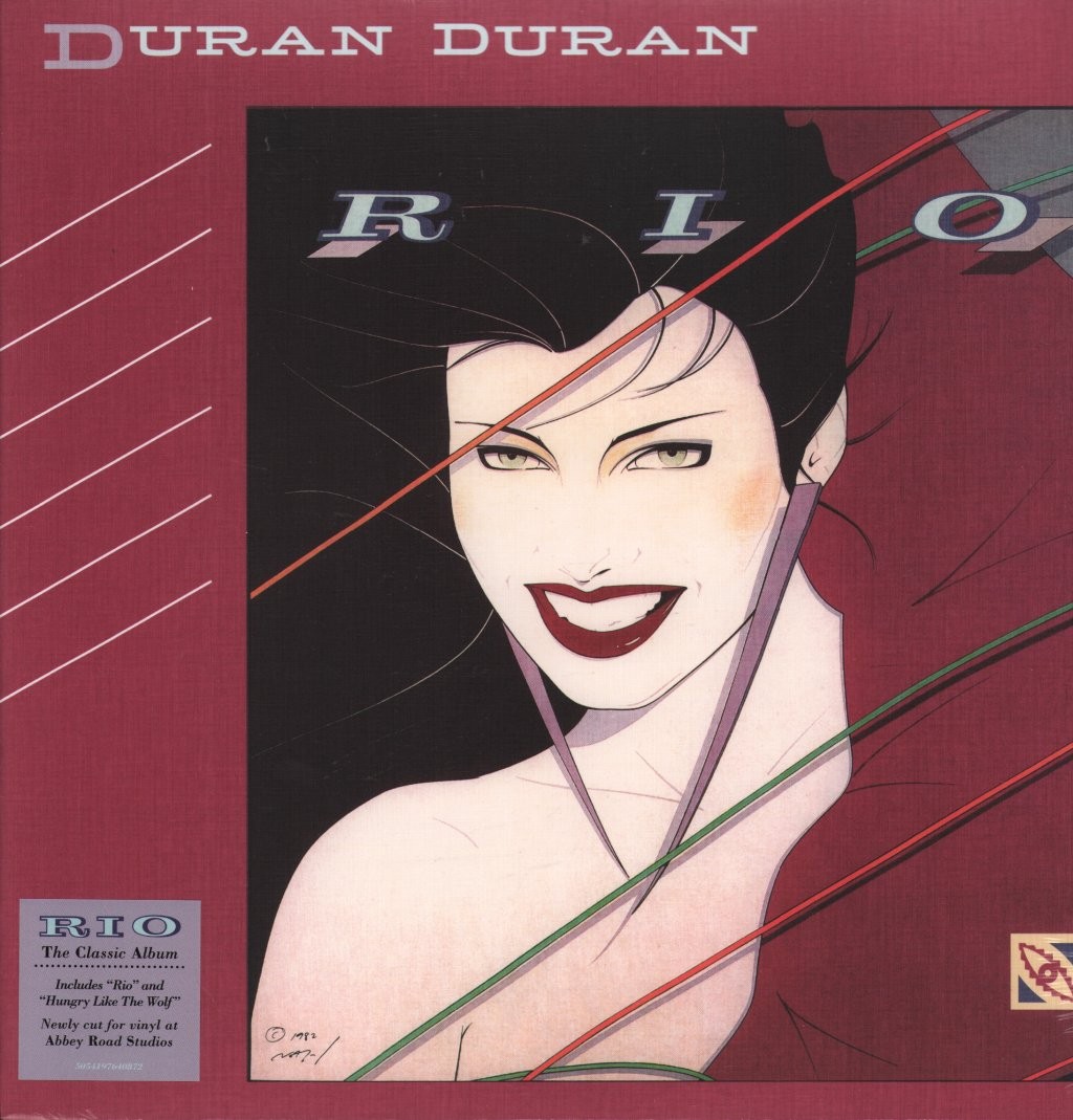 Duran Duran Rio LP vinyl Europe Parlophone 2024 2024 reissue in textured sleeve