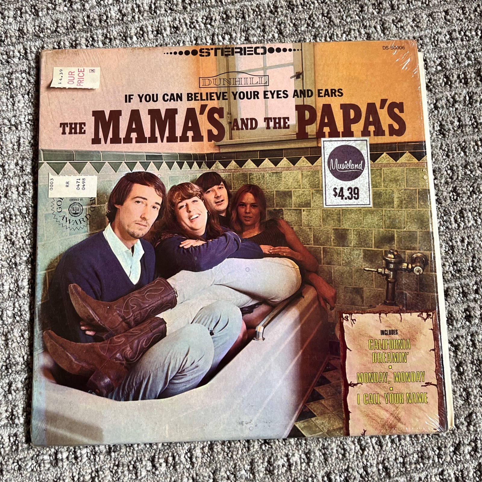 The Mama's And The Papa's – If You Can Believe Your Eyes And Ears, 12", 1966