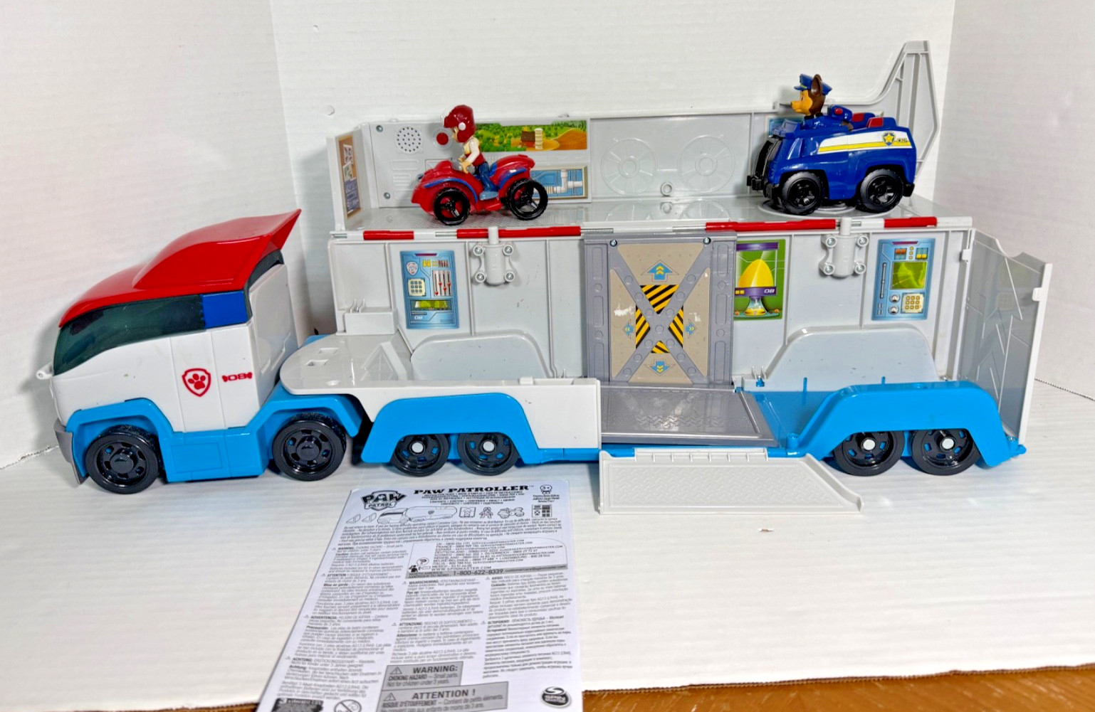 Paw Patrol PAW PATROLLER Veicolo di Soccorso e Trasporto MODELLO RITIRATO Suono Funziona!