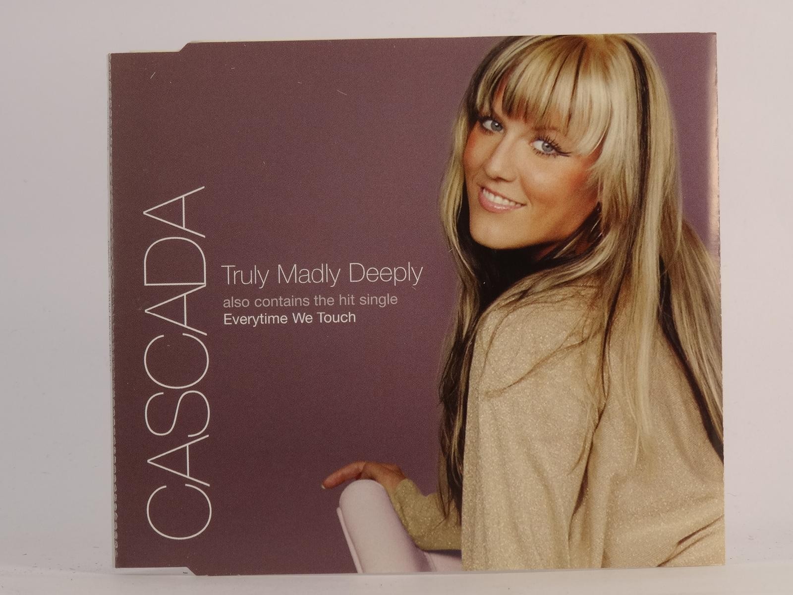 CASCADA TRULY MADLY DEEPLY (J37) 2 Track CD Single plus Picture Sleeve AATW