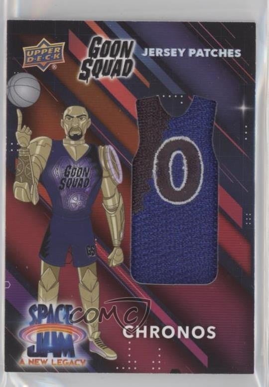 Maglia 2021 Space Jam A New Legacy Tune Squad/Goon Squad Chronos Patch 2u9