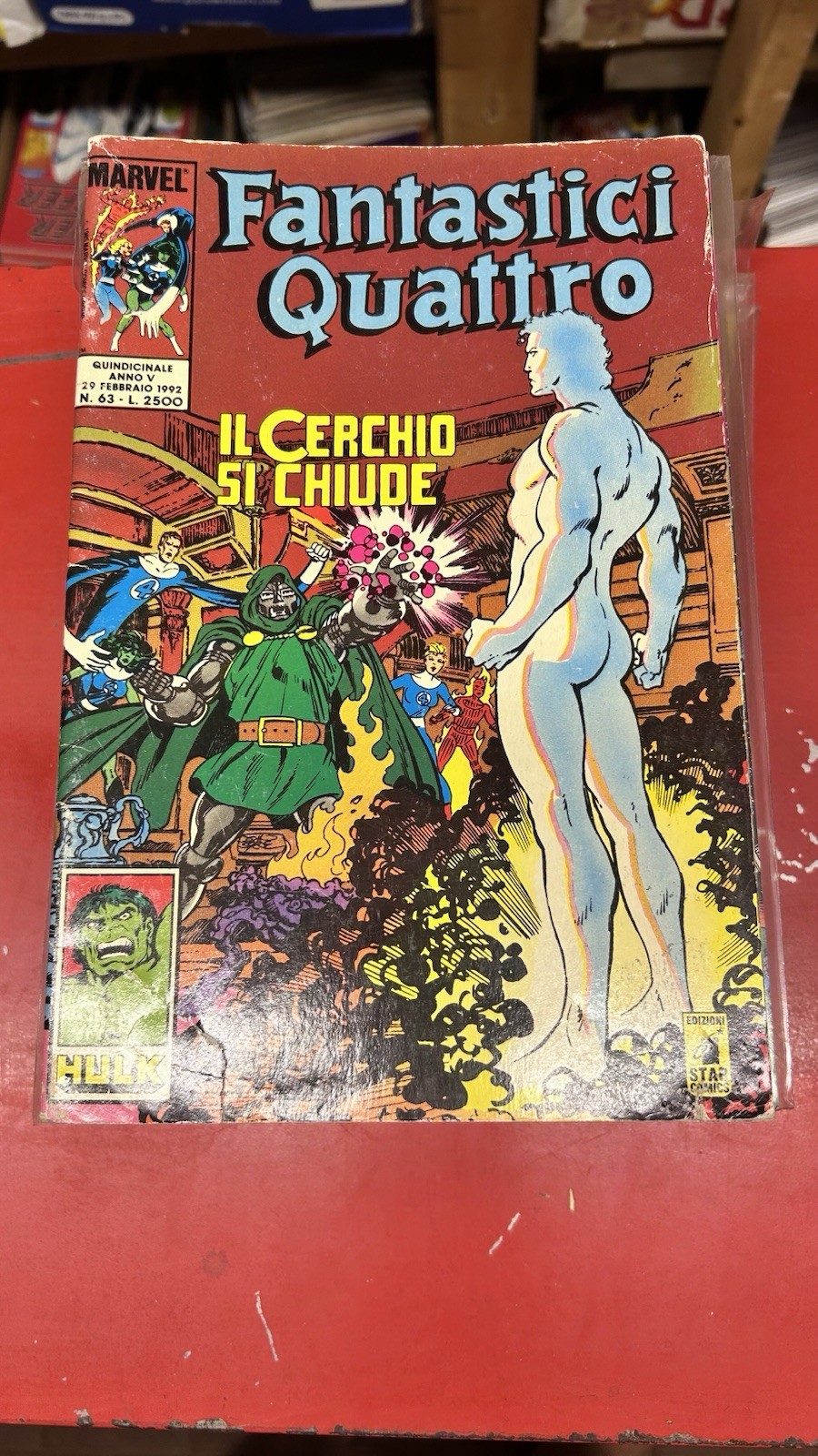 Fantastici Quattro n 63 Il cerchio si chiude 1992 Star Comics Marvel ITA