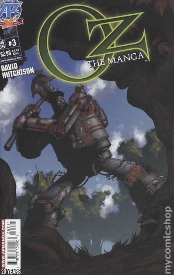 Oz il manga #3 VG 2005 immagine stock basso grado