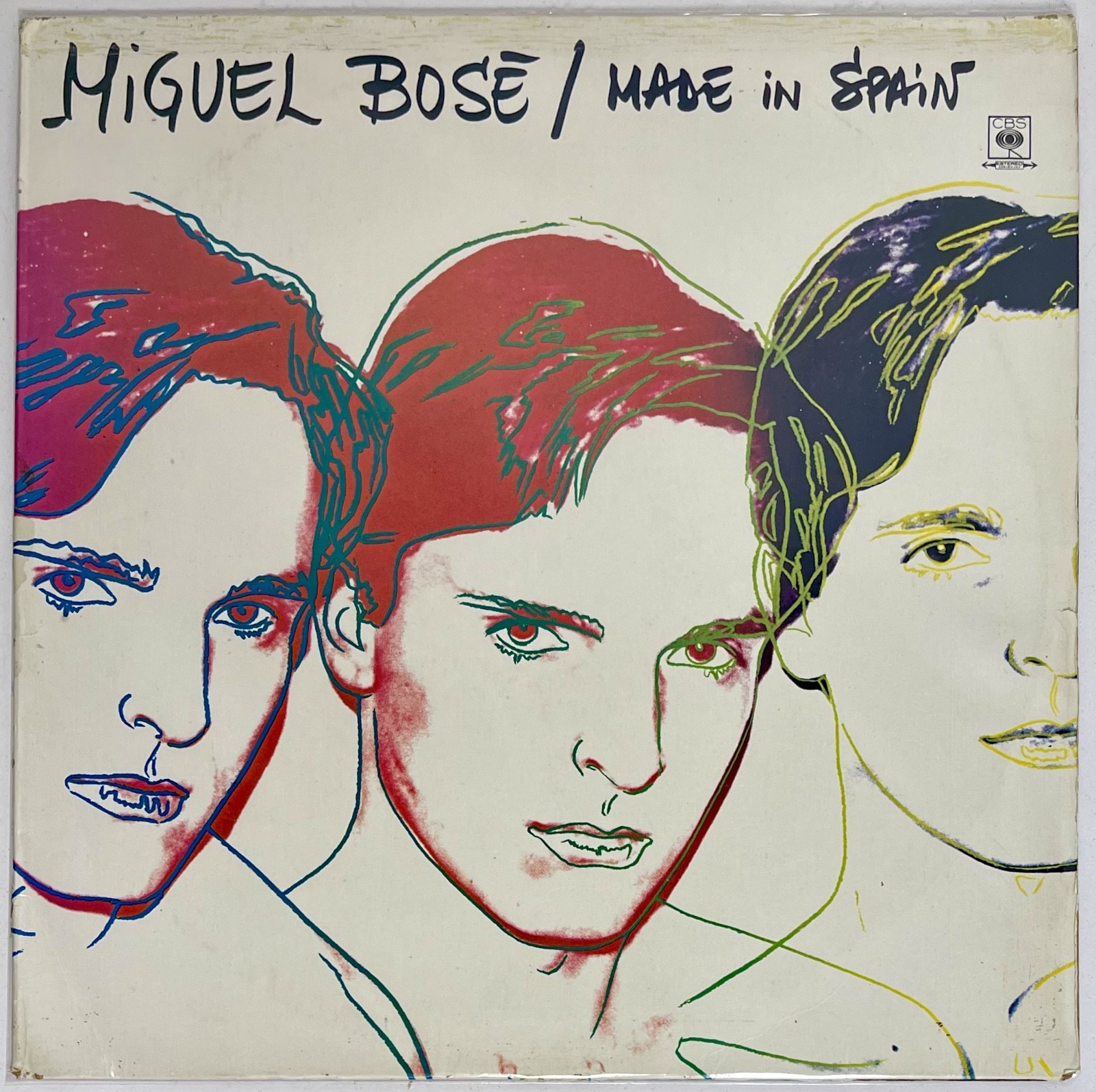 Miguel Bosé - Made In Spain - CBS Colombia 1983 VG+