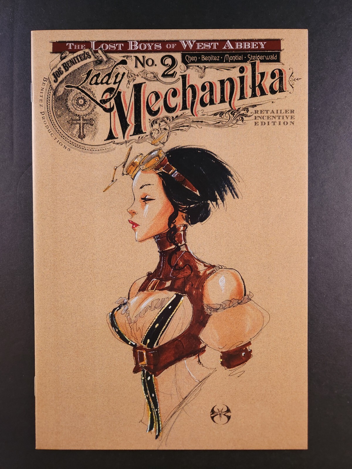 LADY MECHANIKA Lost Boys of West Abbey #2 (2016) RETAILER INCENTIVE VARIANT VFNM