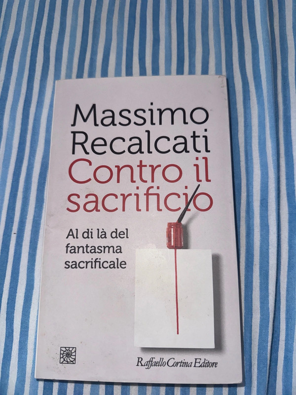 contro il sacrificio ( ve lo stra consiglio)