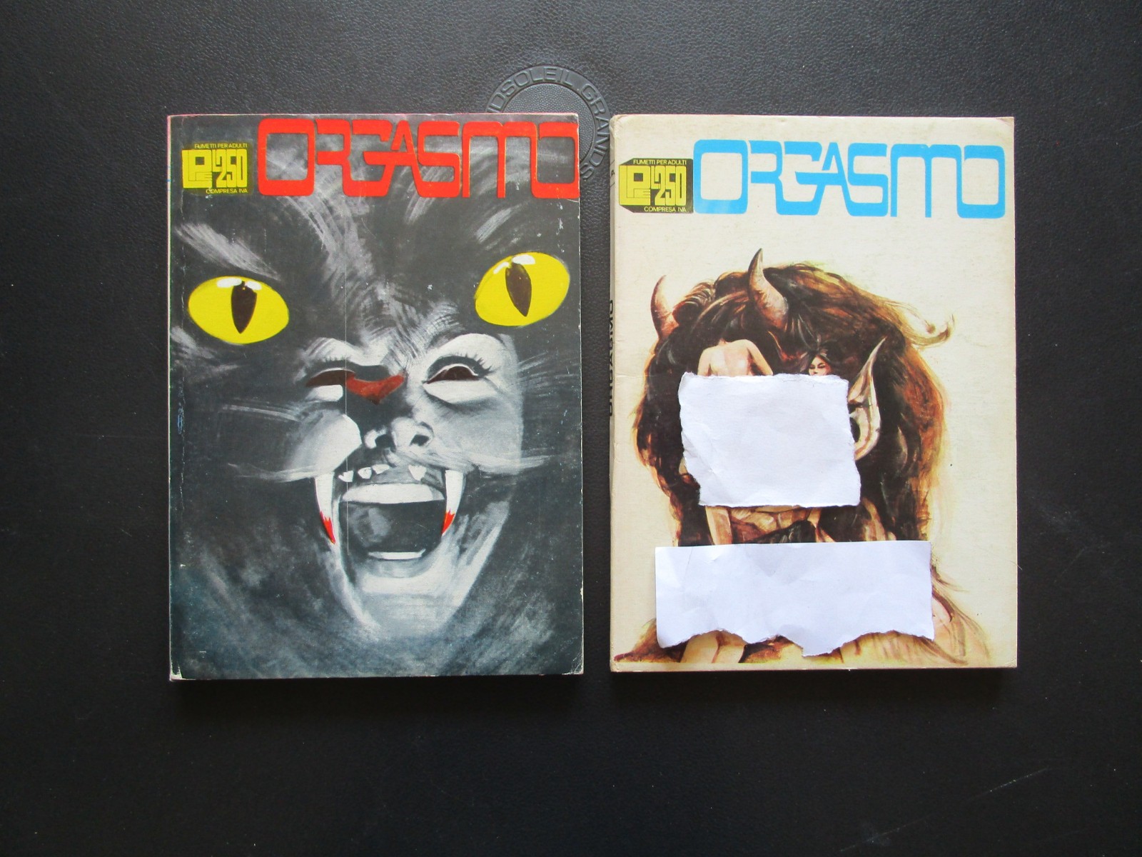 ORGASMO SERIE COMPLETA 1/2 ELLEPI 1973 !!!