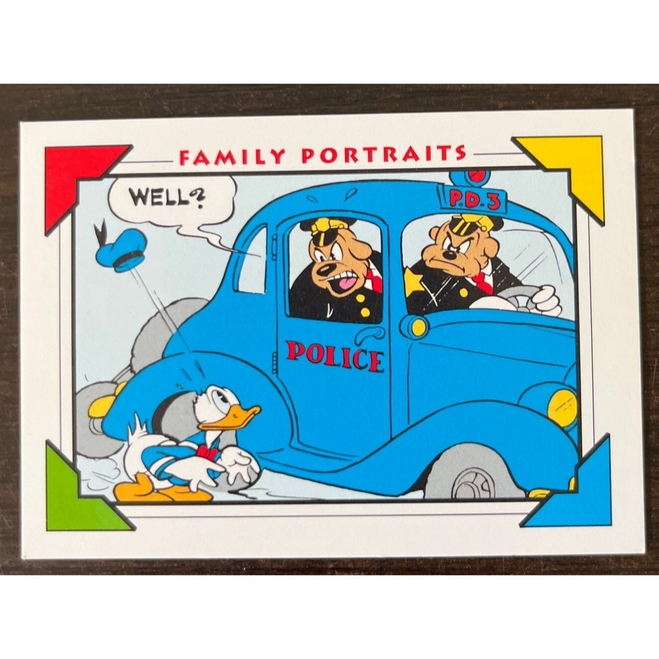 1991 Impel Walt Disney Collector Cards Family Portraits #171 Sunday Comic Strip
