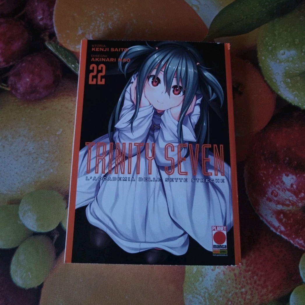 TRINITY SEVEN 22 MANGA RARO PLANET MANGA KENJI SAITO SHONEN ECCHI HAREM