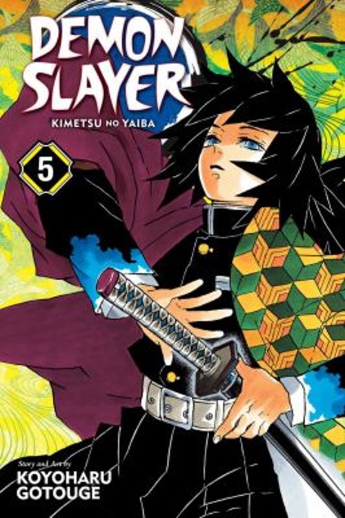 Demon Slayer: Kimetsu No Yaiba, vol. 5 libri tascabili Koyoharu Gotouge