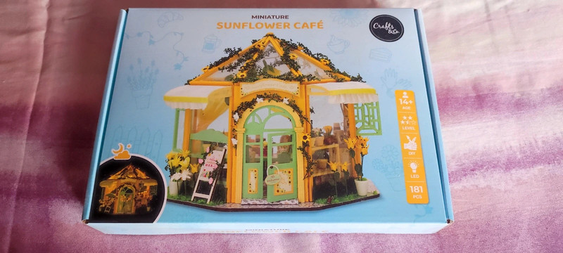 Café Girasoles DIY con Leds
