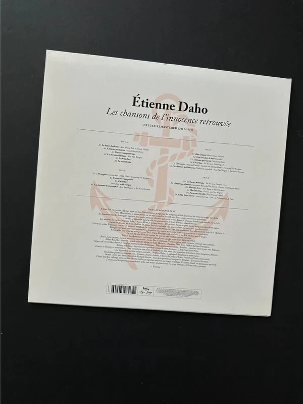 Vinyle / Étienne Daho / Les chansons de l’innocence retrouvée / Réédition
