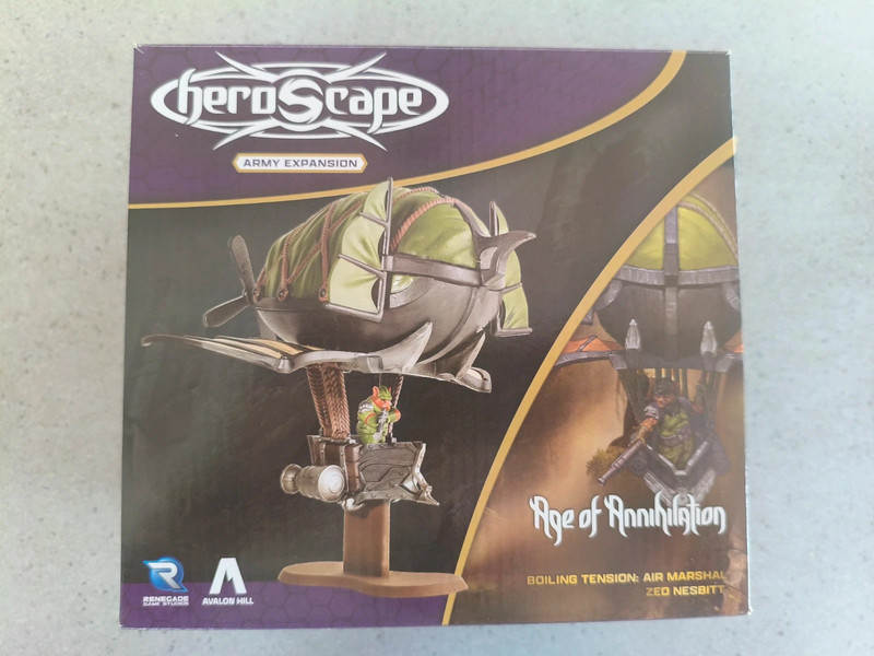 Heroscape: Air Marshal Zed Nesbitt Army Expansion