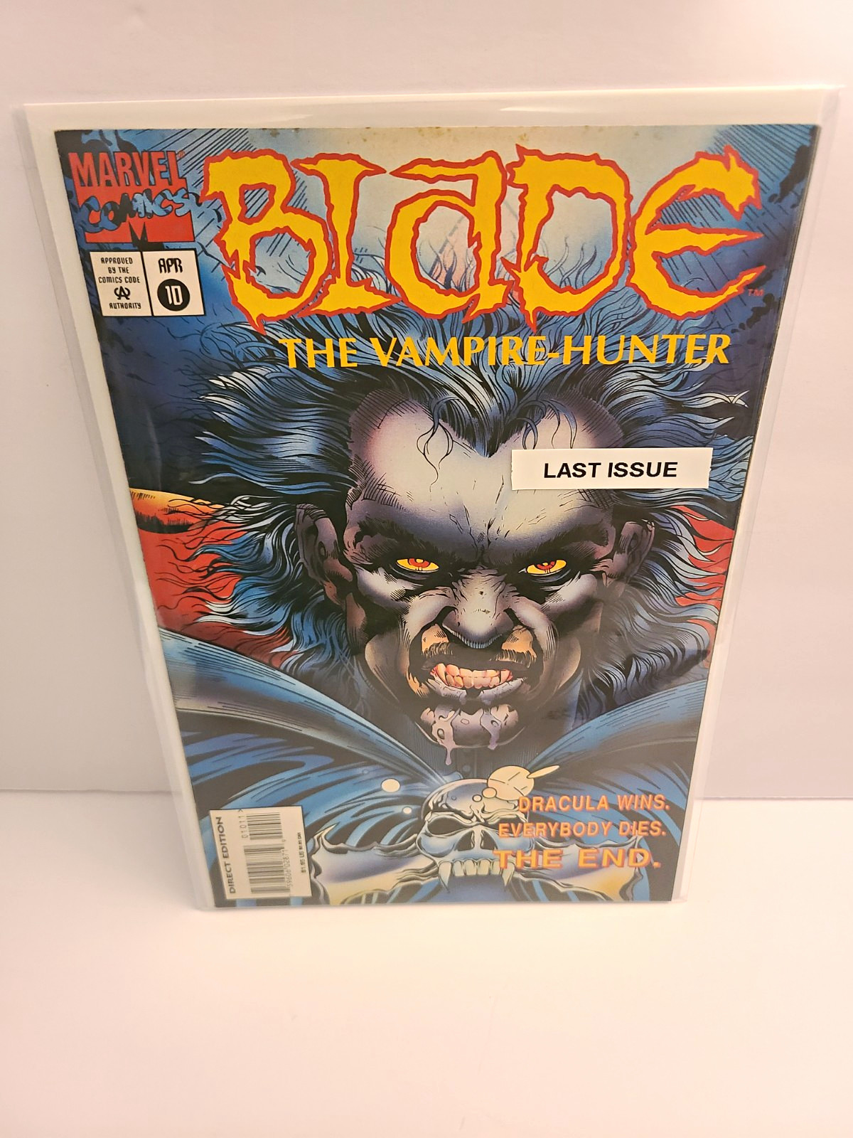 Marvel Comics Blade: Il Cacciatore di Vampiri #10 1995 Edizione Finale