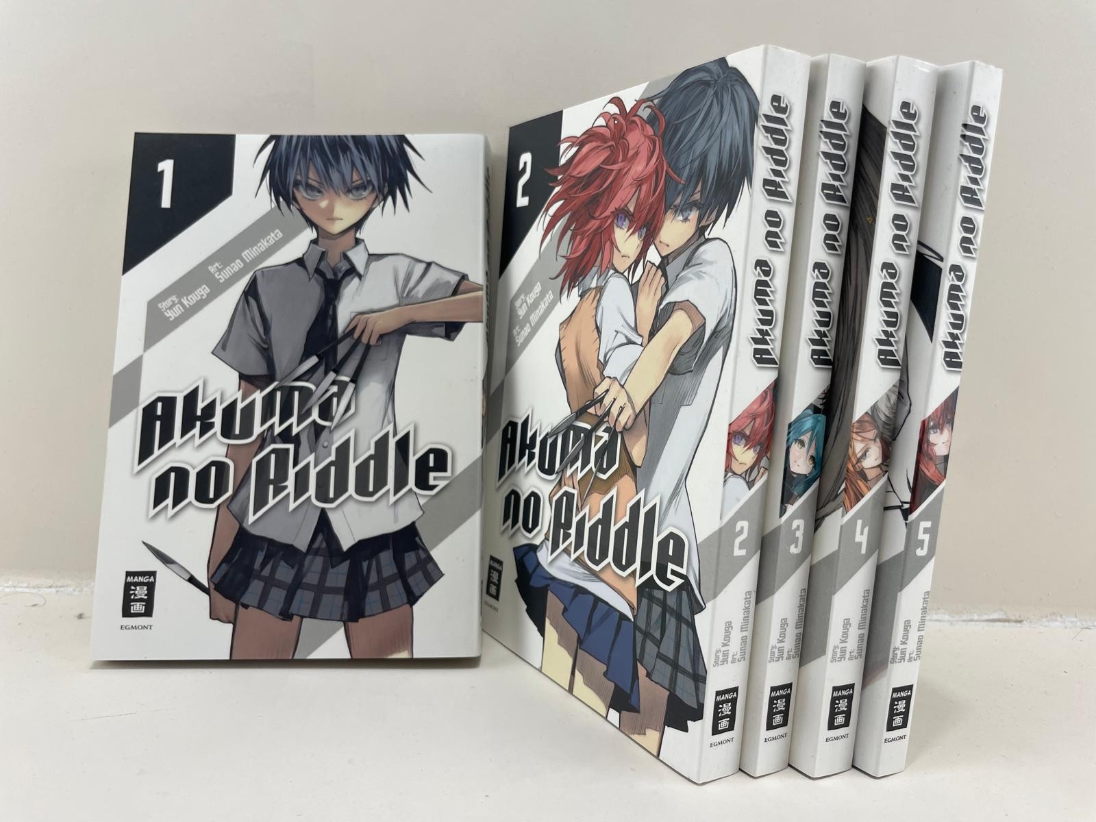 Akuma No Riddle 1-5 set completo, Mystery Manga, ottime condizioni, italiano,