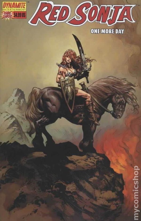 Red Sonja One More Day #0A FN 2005 Immagine Stock