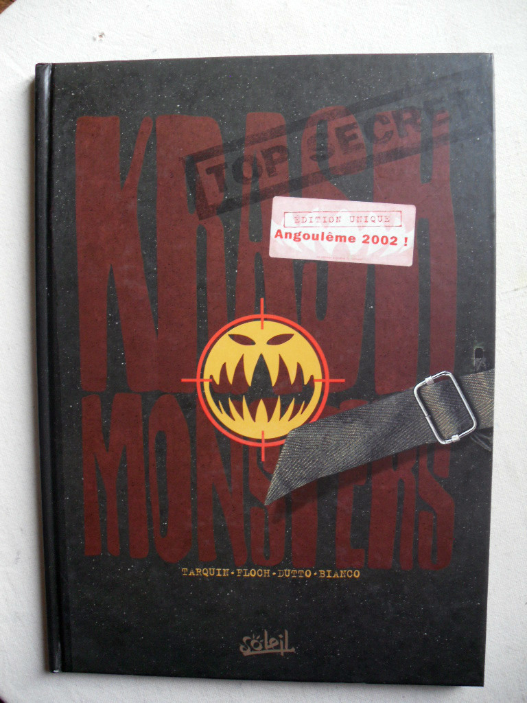 LES KRASHMONSTERS TOME 0 ÉDITION ANGOULÊME TL 1000 EX EO EN ÉTAT NEUF