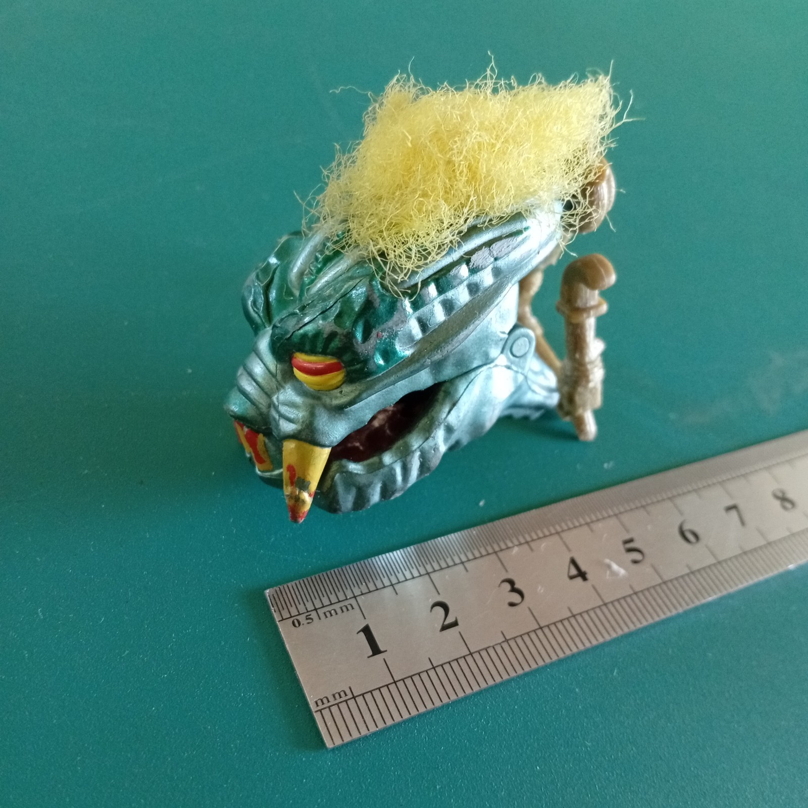 vintage 1994 MIGHTY MAX bluebird - Teste dread: antrace 9