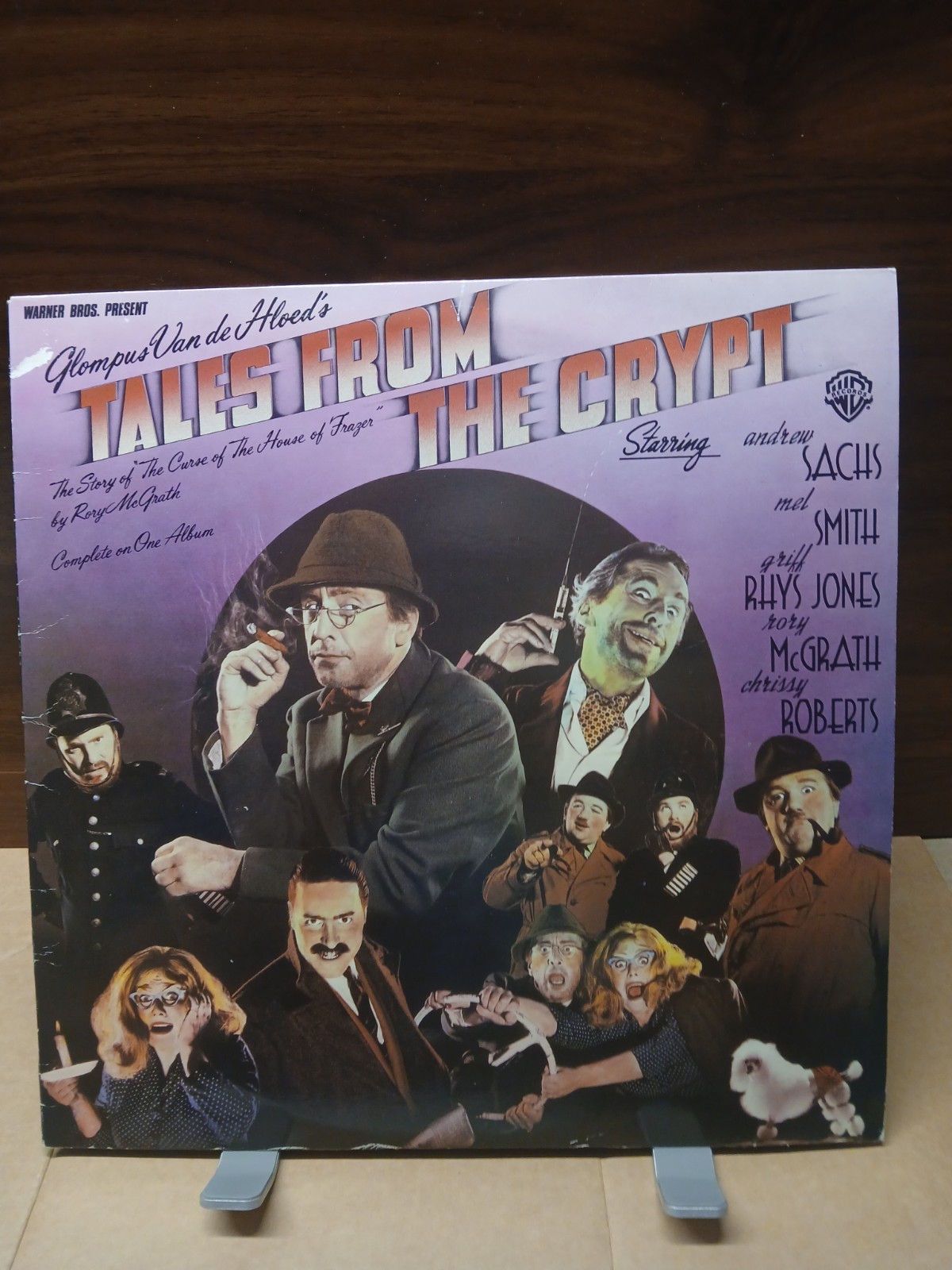 glompus van de hloed`s tales from the crypt vinyl mel smith griff rhys jones