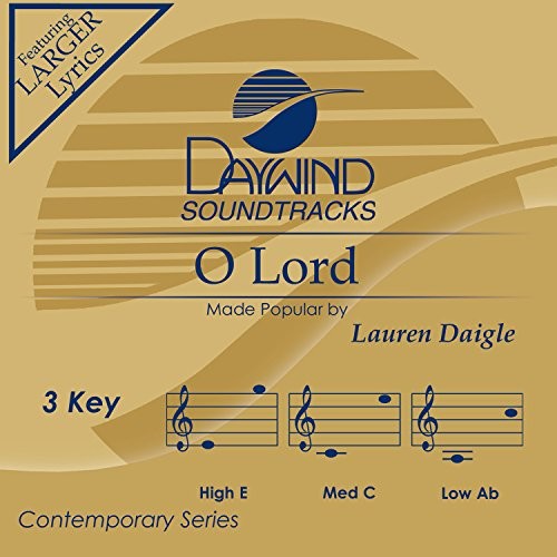 LAUREN DAIGLE - O Lord [accompaniment/performance Track] - CD - *SEALED/NEW*
