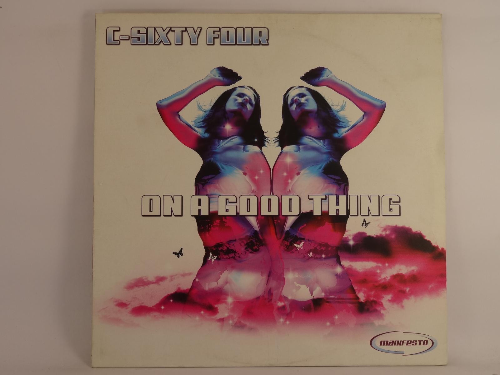 C-SIXTY FOUR ON A GOOD THING (5) 3 Track 12" Single including Picture Sleeve MAN
