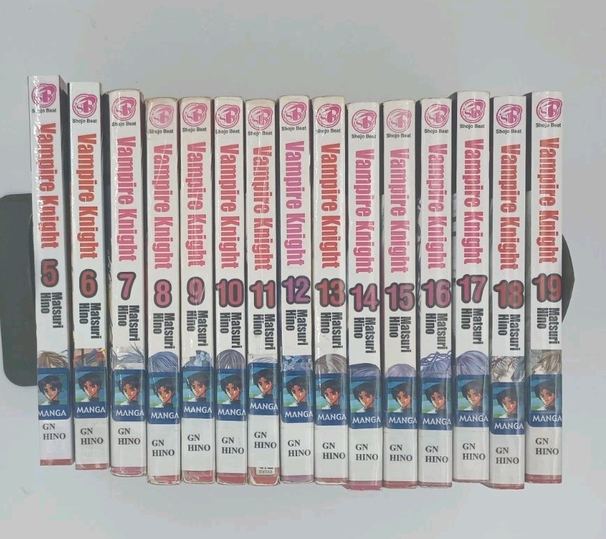 Lotto di 15 Cavalieri Vampiri #5-19 Matsuri Hino MANGA