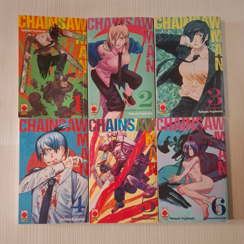 Lotto Chainsaw Man 1-6 ITA