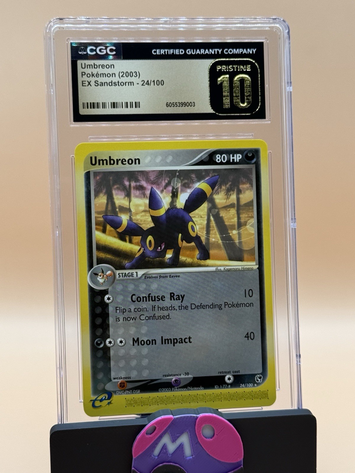 Umbreon Ex Sandstorm 24/100 CGC Pristine 10