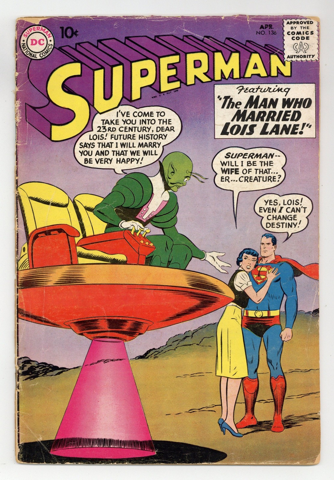 Superman #136 FR 1.0 1960