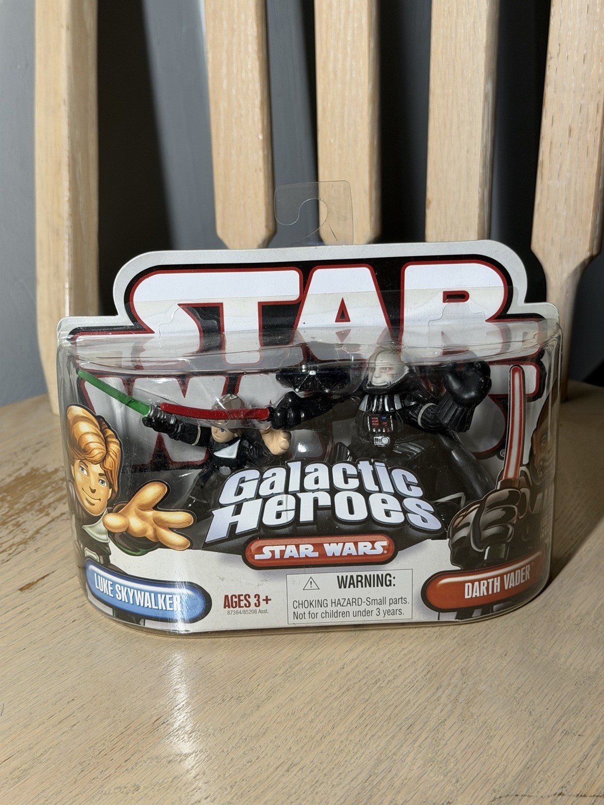 Star Wars Eroi Galattici Obi-Wan Kenobi e Darth Vader.   T-36
