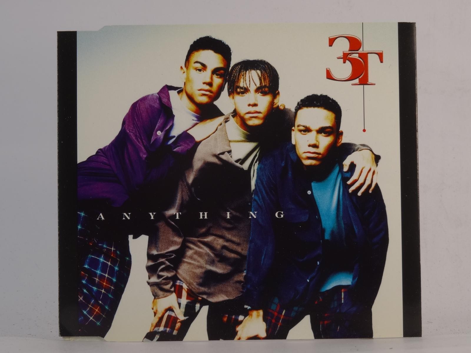 3T ANYTHING (H91) 6 Track CD Single plus Picture Sleeve EPIC