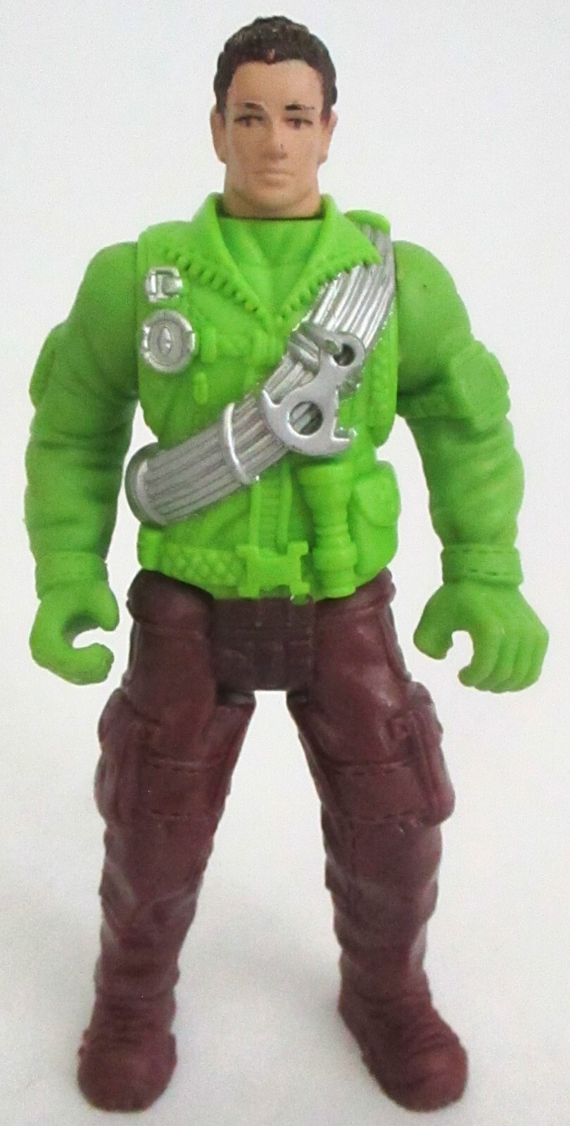 Vintage Chap Mei Dino Valley Dino Hunter Green Jacket Loose Action Figure