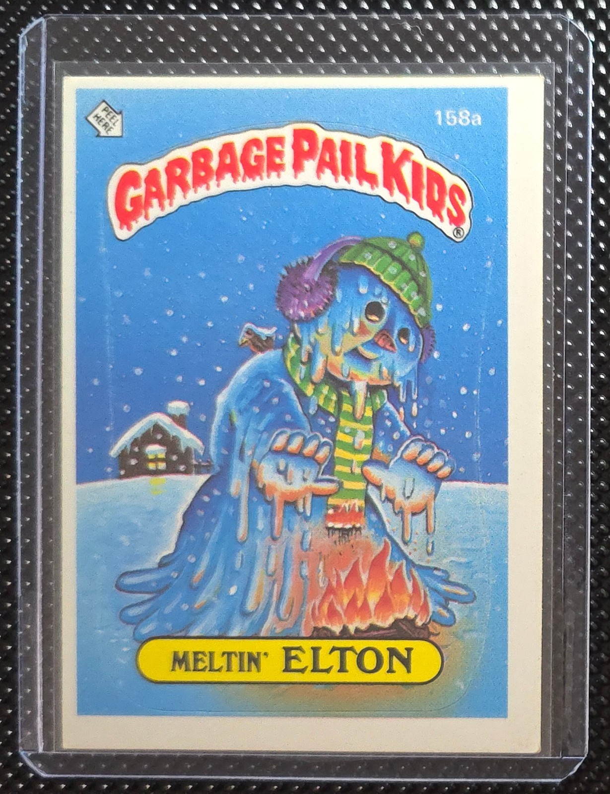 Pattumiera Spazzatura Bambini Meltin' Elton 158a 1986 Originale Serie 4