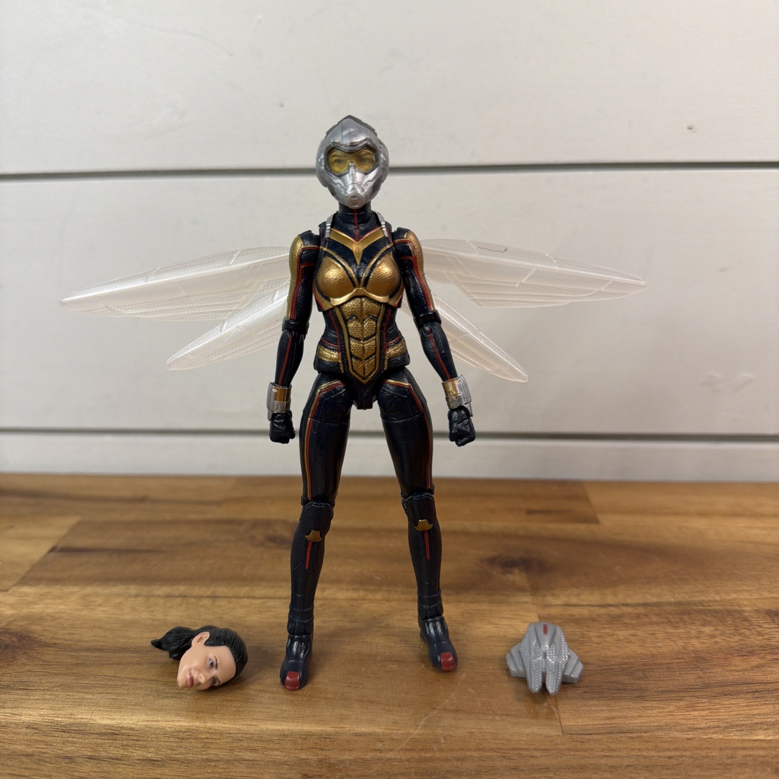 Marvel Legends Ant-man's 6" Wasp Action Figure Cull Obsidian BAF onda spedizione veloce