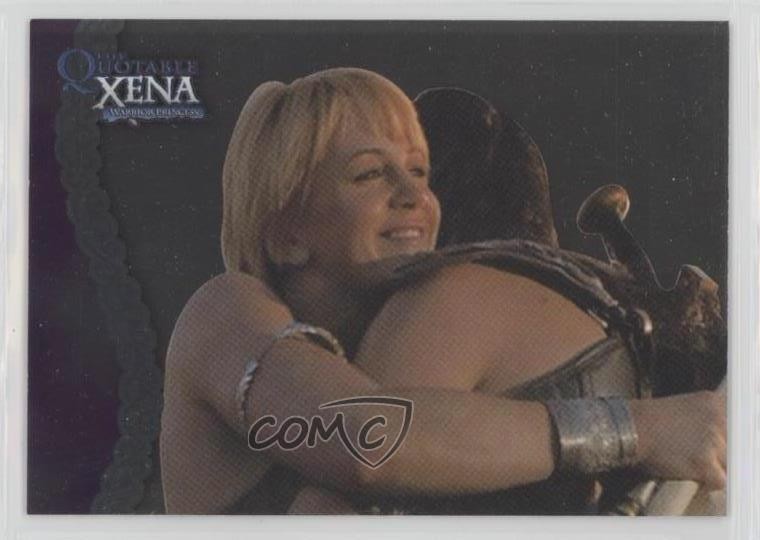2003 The Quotable Xena: Warrior Princess Foilboard Many Happy Returns #132QX d8k