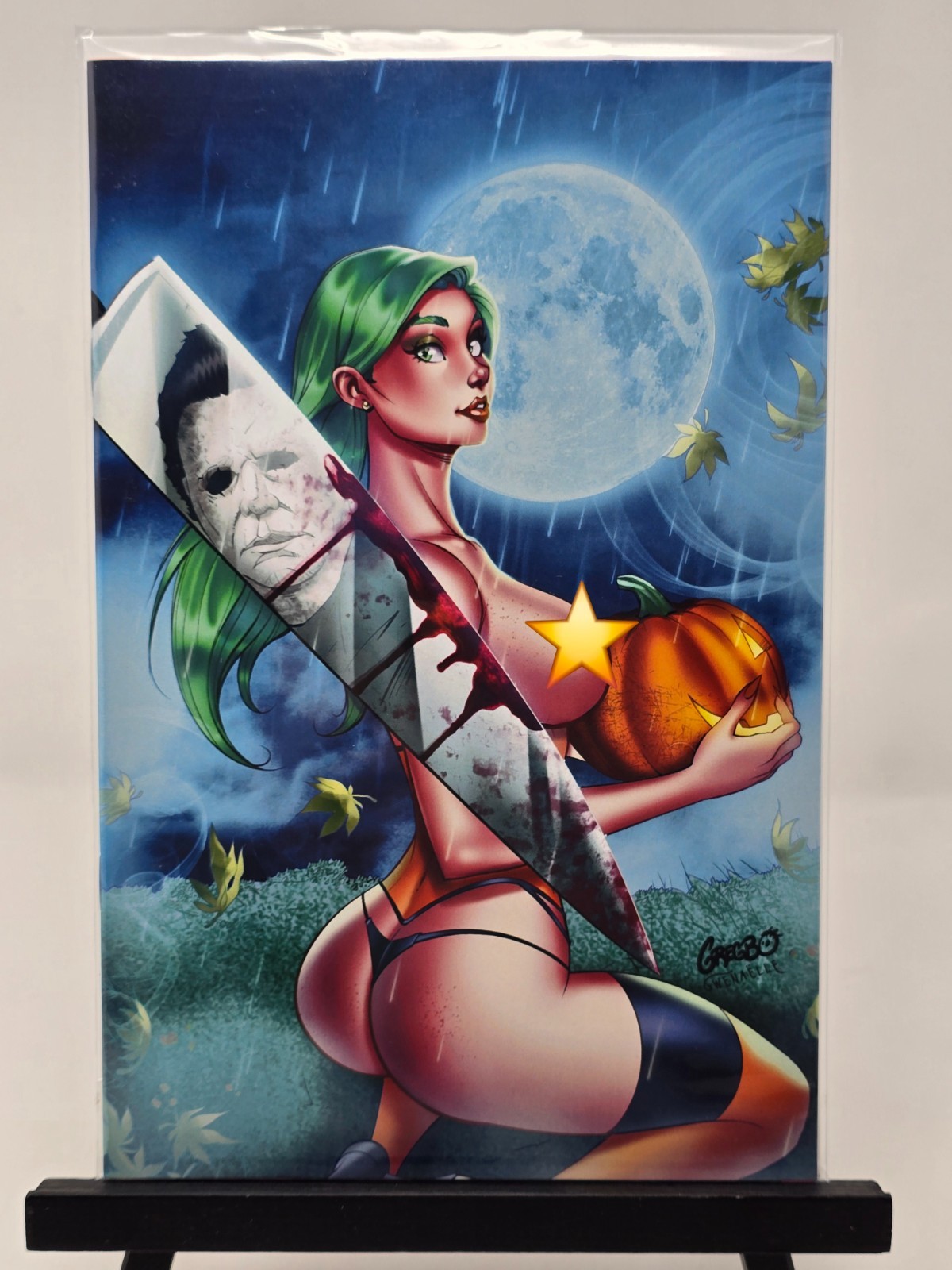 Pumpkin #1 KICKSTARTER HALLOWEEN variante copertina vergine di Gregbo Watson