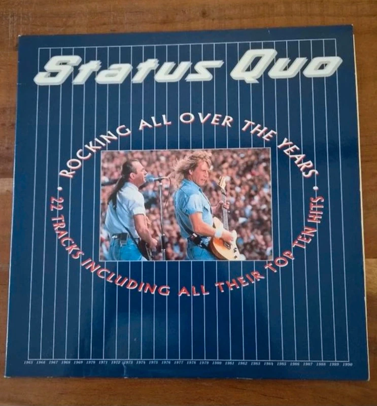 Schallplatte 'Rocking All Over The Years' von Status Quo