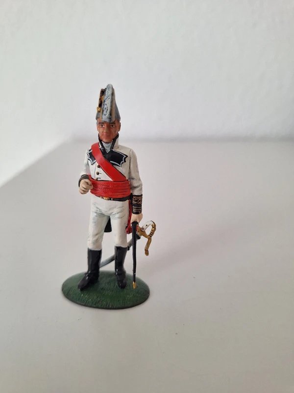 Sammelfigur Aufstellfigur Zinnfigur Figur del Prado General Castanos,duc de Bai