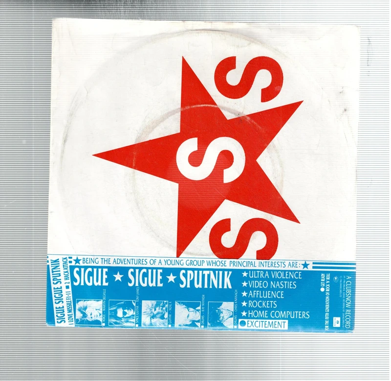 Vinyl, 7"  /  Sigue Sigue Sputnik – Love Missile F1-11