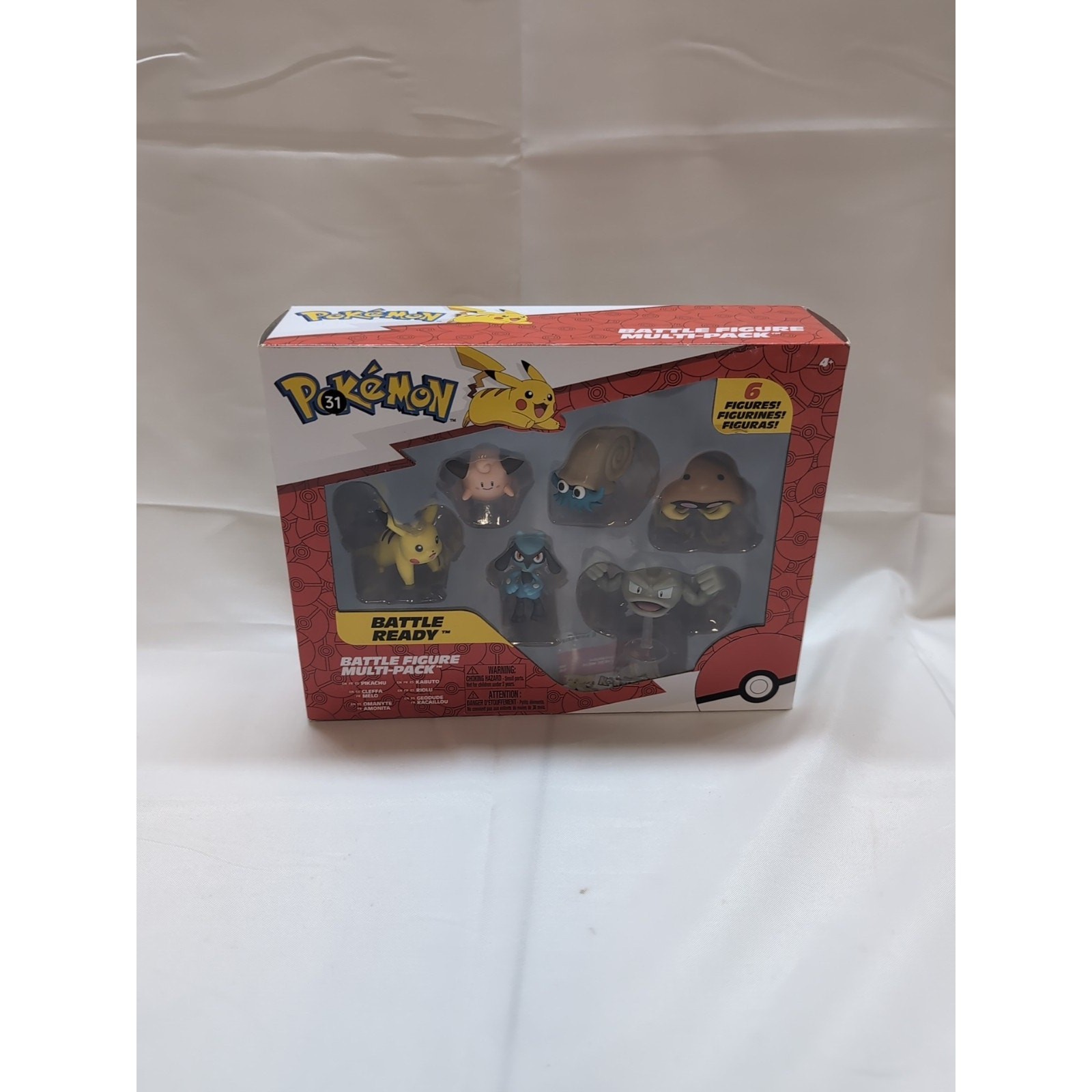 Pokémon Pronto per la Battaglia - Confezione Multipla da 6 Figurine - NUOVO CON SCATOLA!!