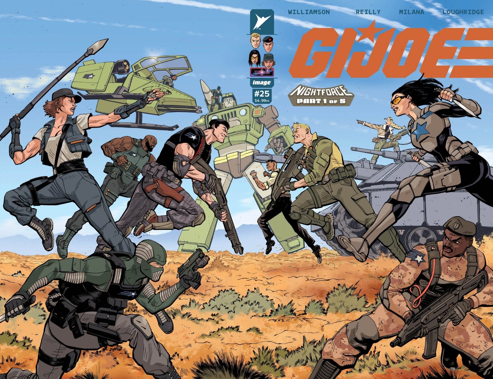 G.I Joe #25 (2026) Reilly Wraparound Cover A Pre-Order
