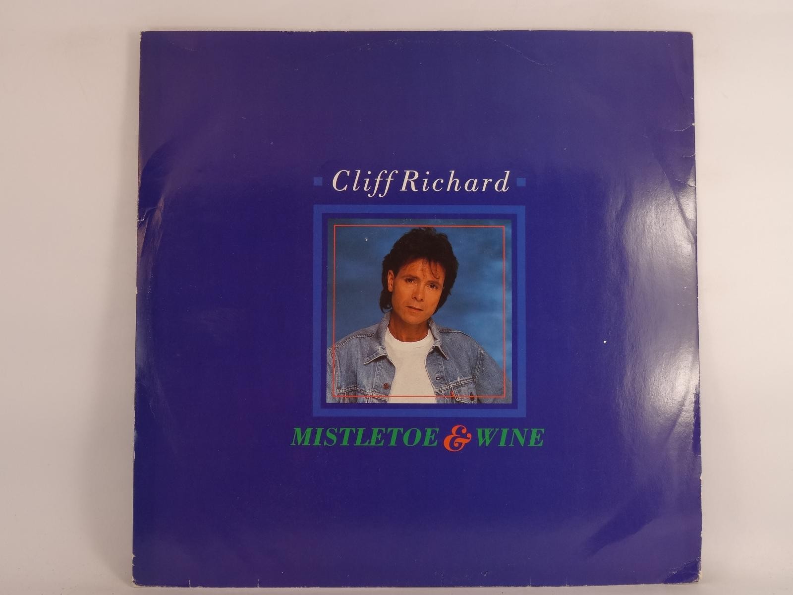 CLIFF RICHARD MISTLETOE & WINE (14) 3 Track 12" Single plus Picture Sleeve EMI
