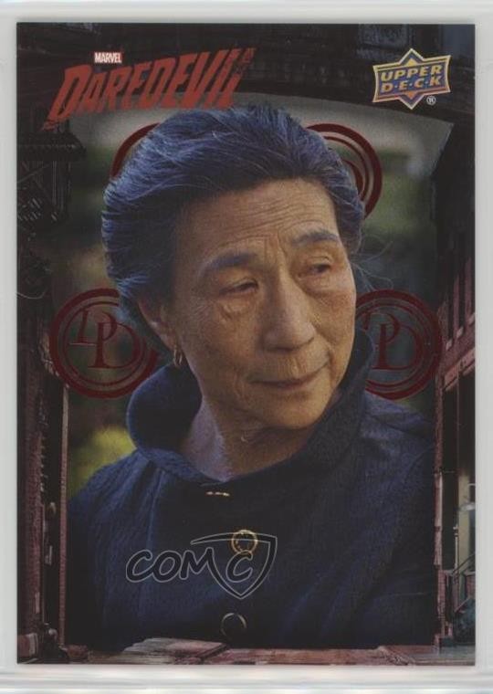 2018 Marvel Daredevil Seasons 1 & 2 Red Foil /299 Disappointing Madame Gao d4e
