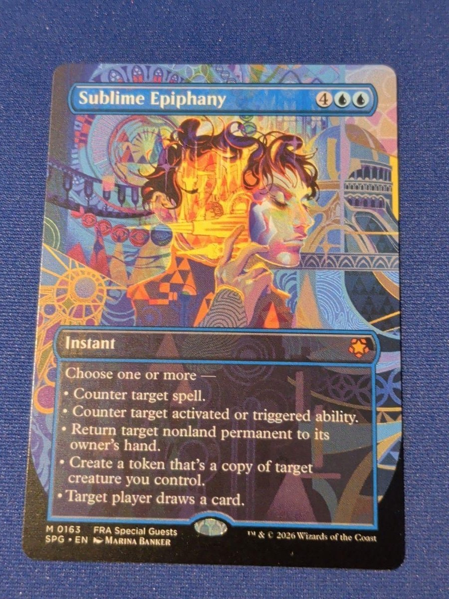 Sublime Epifania Ospiti Speciali #163 Nuovo con scatola MTG