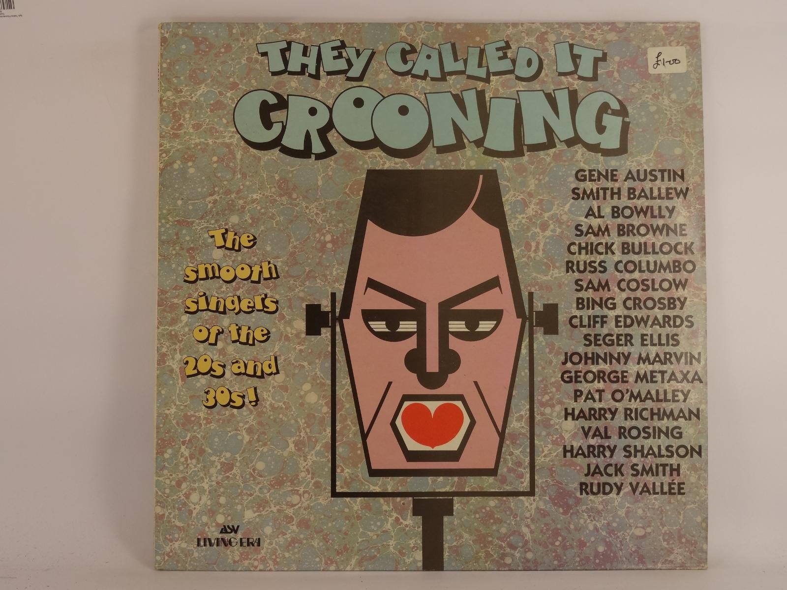 VARIOUS THEY CALLED IT CROONING (A) LP LIVING ERA