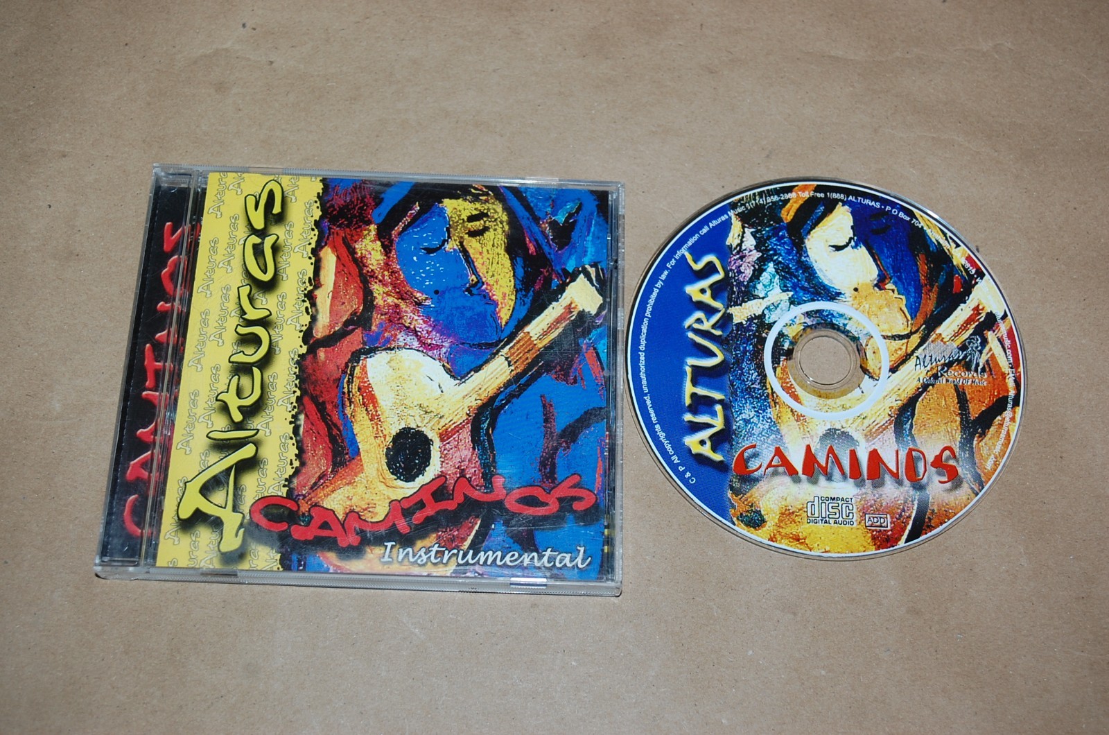 Alturas Caminos CD instrumental Guitars