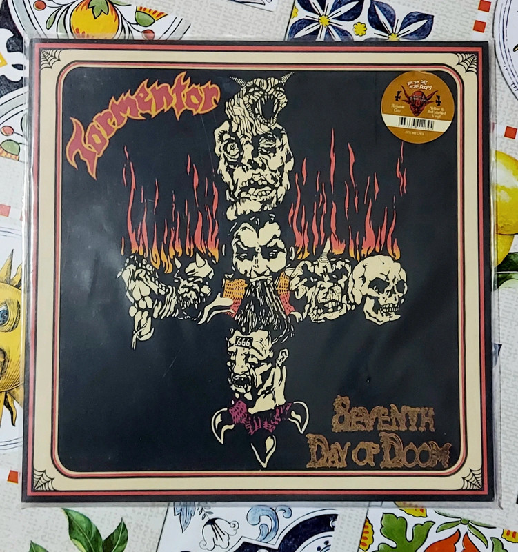 Tormentor - Seventh Day Of Doom limited edition vinyl LP black metal Mayhem Root